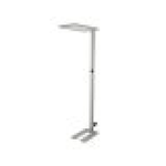 Piantana Lampada Led Da Terra Moderna Argento Con Touch Dimmerabile 80W Alta 195cm SKU-8521