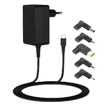 Leotec Caricabatterie universale per laptop Leotec 45W USB-C Power Delivery 3.0 - 5 connettori diversi