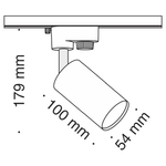 Faretto-Per-Binario-Moderno-Focus-Mini-Alluminio-Bianco-1-Luce