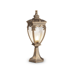 Maytoni Lampada Da Terra Classica Da Esterno Alluminio Oro 1 Luce E27 60W Ip44