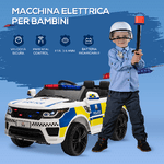 HOMCOM-Macchina-Elettrica-per-Bambini-con-telecomando---Bianco