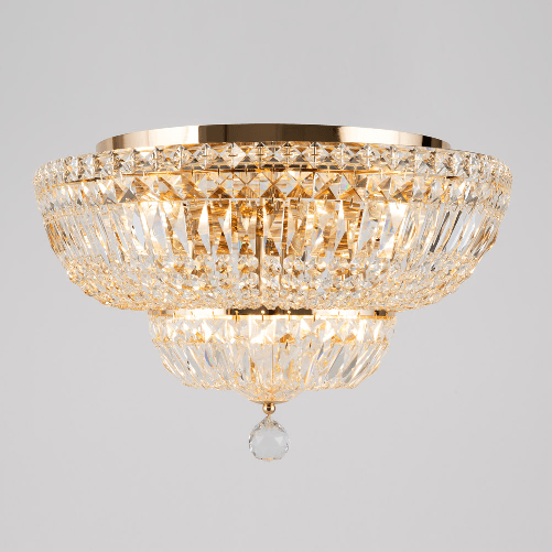 Plafoniera-Contemporanea-Basfor-Metallo-Oro-12-Luci