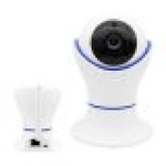 Telecamera Wi-Fi Interno 2MP Full HD 355 gradi con Zoom Ottico Videocamera Sorveglianza con Sensore di Movimento Audio Bidirezionale