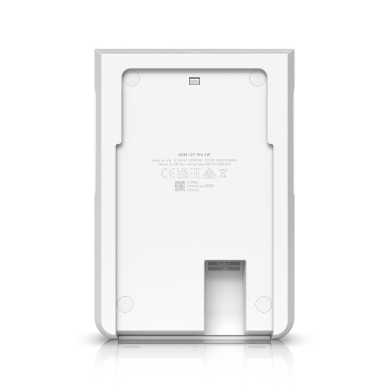 UBIQUITI-ACCESS-POINT-U7-PRO-WALL-WIRELESS-UNIFI--WiFi-7-5-6-PoE-2.4G-5-6HZ-MIMO-2X2----300-CLIENTS---U7-PRO-WALL