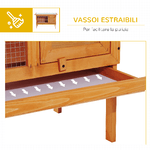 PawHut-Gabbia-per-Conigli-Conigliera-da-Esterno-in-Legno-di-Abete-90-x-45-x-65cm