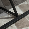 HOMCOM-Poltrona-Imbottita-Stile-Industriale-Trapuntata-a-Bottoni-Arredamento-Moderno-Poltroncina-da-Ingresso-in-Metallo-e-PU-75x81x78cm-Marrone