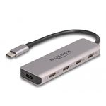 DeLOCK USB 5 Gbps Hub a 4 porte USB Type-C con connettore USB Type-C