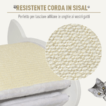 PawHut-Casetta-Cuccia-per-Gatti-in-Legno-con-Tiragraffi-Cuscino-e-Rivestimento-Peluche