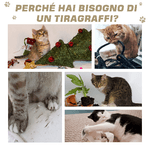 PawHut-Casetta-Cuccia-per-Gatti-in-Legno-con-Tiragraffi-Cuscino-e-Rivestimento-Peluche