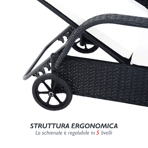 Outsunny-Set-Mobili-da-Giardino-2-Sedie-a-Sdraio-e-Tavolino-3pz-Lettino-Prendisole-Rotelle-Reclinabile-Rattan-Nero