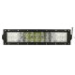 Barra Led 72W 341mm 9V-60V Doppia Fila 24X3W Lente Combo IP67 Per Fuoristrada Jeep SUV Camper