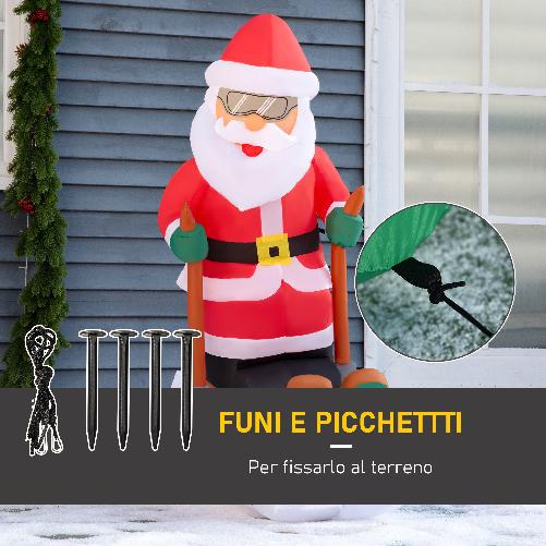 HOMCOM-Babbo-Natale-Gonfiabile-da-esterno-sugli-Sci-con-Luci-LED-e-Gonfiatore-in-dotazione---Multicolore