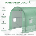 Outsunny-Serra-a-Tunnel-da-Giardino-5x2x2-m-con-8-Finestre-e-Porta-Avvolgibile-Verde