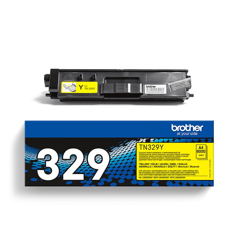 Brother-TN-329Y-cartuccia-toner-1-pz-Originale-Giallo