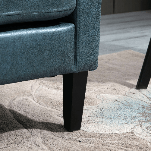 HOMCOM-Divano-2-Posti-con-Struttura-in-Legno-e-Rivestimento-in-Tessuto-Grigio-Azzurro