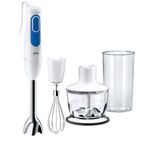 Braun MQ3035WH Sauce 0,6 L Frullatore ad immersione 700 W Blu, Bianco