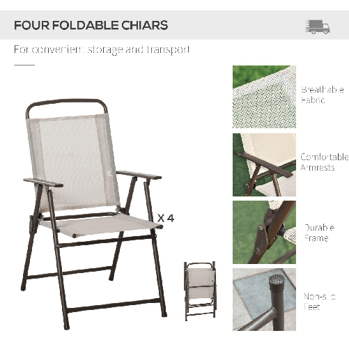 Outsunny-6-pz-Set-Mobili-da-Giardino-in-Tubi-d-Acciaio---Tavolo-da-Giardino-con-Sedie-e-Ombrellone-Crema