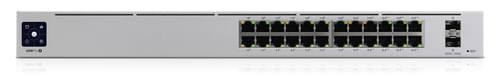 Ubiquiti-Networks-UniFi-Pro-24-Port-PoE-Gestito-L2-L3-Gigabit-Ethernet--10-100-1000--Argento-1U-Supporto-Power-over-Ethernet--PoE-