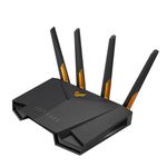 ASUS TUF Gaming AX3000 V2 router wireless Gigabit Ethernet Dual-band (2.4 GHz/5 GHz) Nero, Arancione