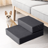 PawHut-Scaletta-per-Cani-Materassino-2-in-1-in-PU-e-Gommapiuma-45x39x20cm-Nero