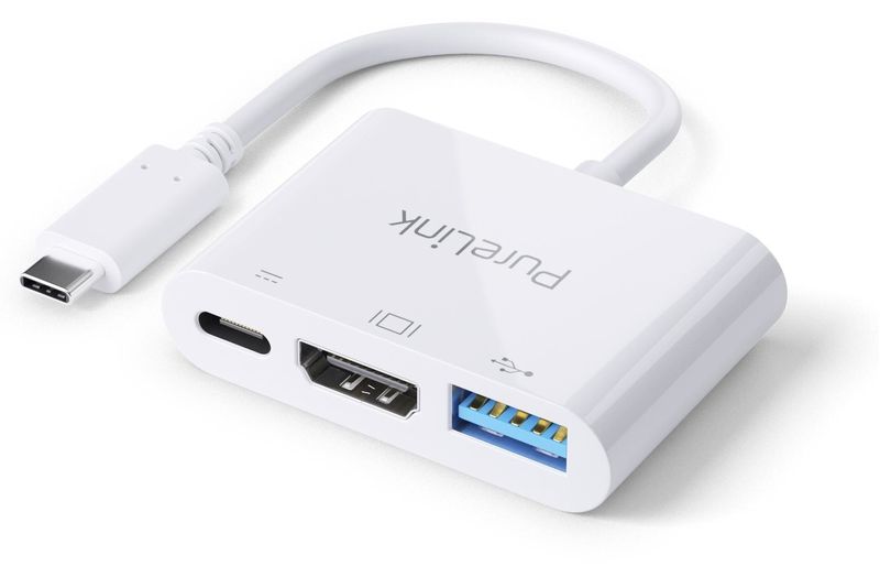 Adattatore-PureLink-da-USB-C-a-multiporta---iSeries---bianco---010-m