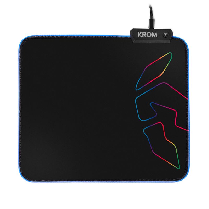 Robbry-da-gioco-Krom-Knout-RGB---illuminazione-RGB---Surface-Microfibra---Base-in-gomma---32x27x0.3-cm---colore-nero