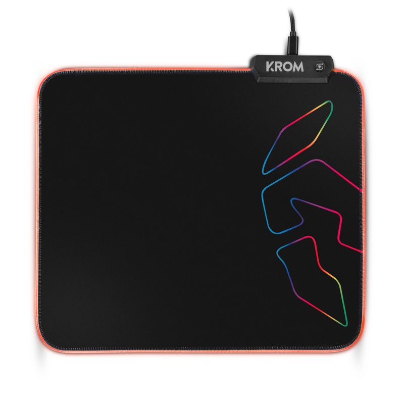 Robbry-da-gioco-Krom-Knout-RGB---illuminazione-RGB---Surface-Microfibra---Base-in-gomma---32x27x0.3-cm---colore-nero