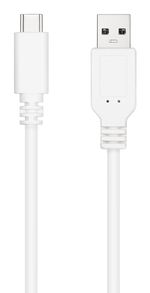 Nanocable-10.01.2103-W-cavo-USB-USB-2.0-3-m-USB-C-USB-A-Bianco