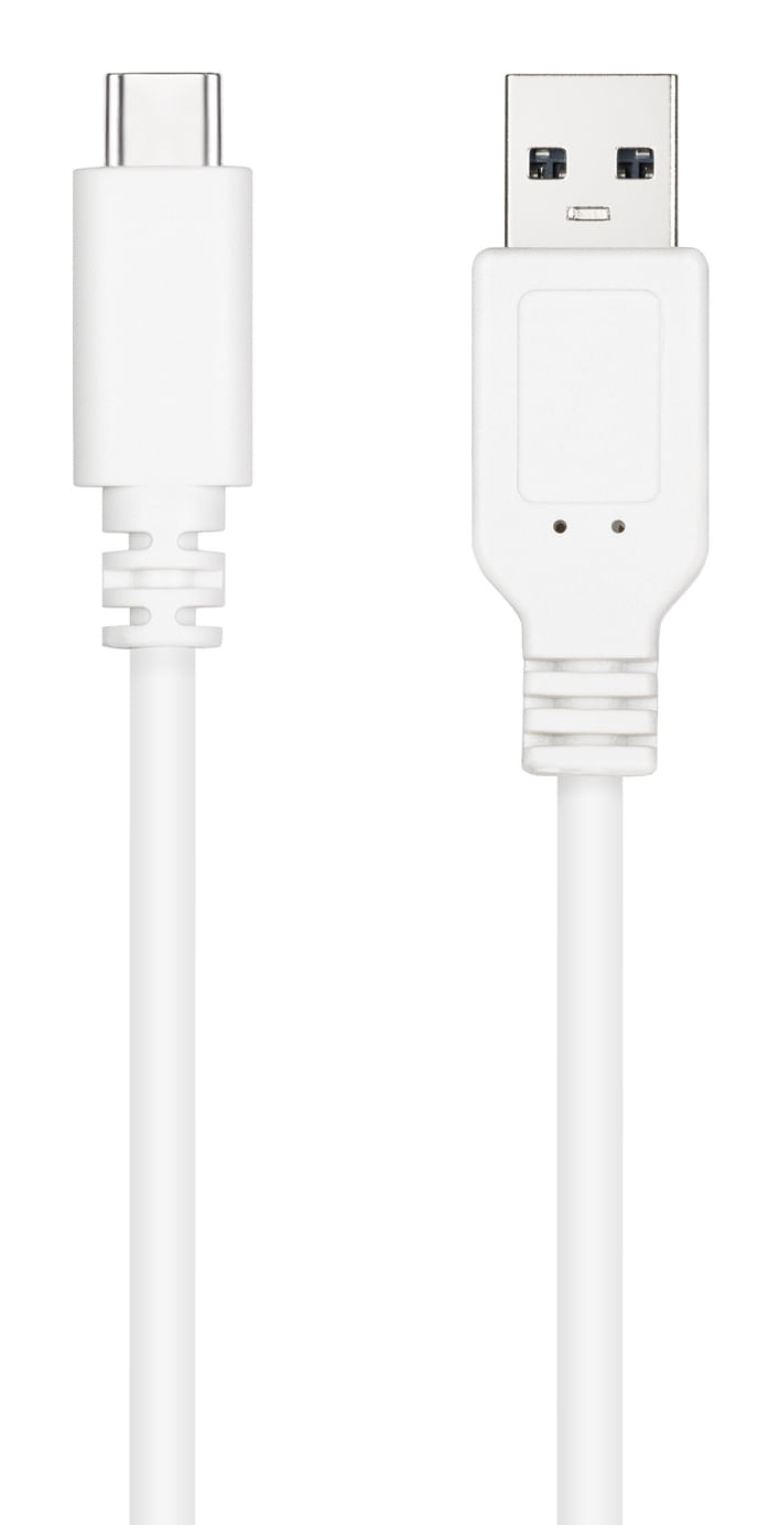 Nanocable-10.01.2103-W-cavo-USB-USB-2.0-3-m-USB-C-USB-A-Bianco