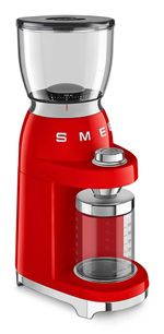 Macinacaffe-SMEG-CGF11RDEU-stile-anni--50-Rosso