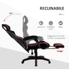 Vinsetto-Sedia-da-Ufficio-Ergonomica-Altezza-Regolabile-Poltrona-con-Schienale-Reclinabile-e-Poggiapiedi-65x65x119-129cm-Nero-Rosso