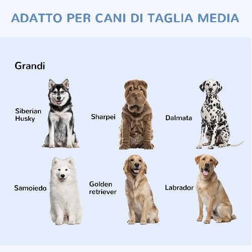 PawHut-Gabbia-per-Animali-Domestici-Trasportino-per-Cani-e-Gatti-Pieghevole-in-Acciaio-Doppia-Apertura-121-×-77-×-82cm-Nero