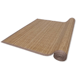 Tappeto-Rettangolare-in-Bambu-Marrone-150-x-200-cm