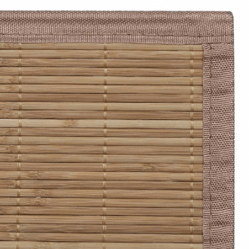 Tappeto-Rettangolare-in-Bambu-Marrone-150-x-200-cm