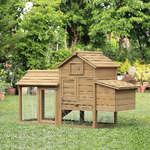 PawHut-Pollaio-Prefabbricato-in-Legno-per-2-Galline-per-Giardino