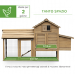 PawHut-Pollaio-Prefabbricato-in-Legno-per-2-Galline-per-Giardino