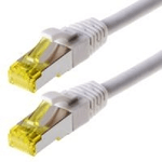 Helos S/FTP (PIMF) CAT 6a 30m cavo di rete Bianco Cat6a S/FTP (S-STP)