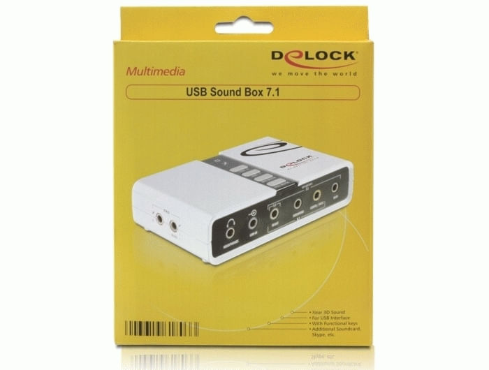 USB-2.0-Spezifikation--6-Anschlsse--3.5-mm-Klinke--Kopfhrer-Line-in-Front-Lautsprecher-Surround-Lautsprecher-Center-Bass