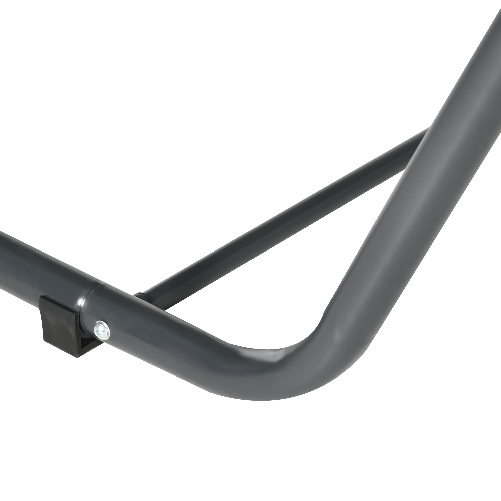 Outsunny-Lettino-Prendisole-Reclinabile-a-2-Posti-in-Acciaio-con-Cuscino-e-Tetto-Parasole-210x140x177-cm-Grigio