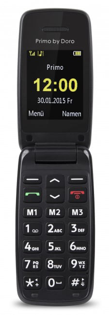 Doro-Primo-401-Single-SIM-2-Bluetooth-800mAh-Nero-Rosso-360072