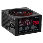 NOX NX 750W Fonte alimentare 750W ATX 12V - PFC attivo - ventola di ultrasilen 140mm