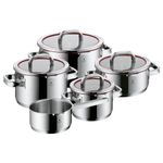 WMF Function 4 0760556380 set di pentole 9 pz