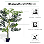 Outsunny-Pianta-Finta-Palma-Artificiale-in-Vaso-da-150cm-per-Interni-ed-Esterni