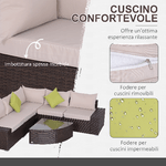 Outsunny-Salotto-da-Giardino-in-Rattan-PE-6-Pezzi-Divano-con-Cuscini-e-Tavolino-con-Ripiano-in-Vetro