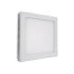 Plafoniera Faretto Led Da Soffitto Muro Parete Quadrata 24W Bianco Caldo 300X300mm