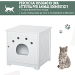 PawHut-Cuccia-per-Gatti-e-Piccoli-Cani-Mobile-per-Lettiera-in-Legno-Bianco