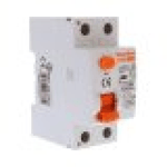 RCCB Interruttore Differenziale Puro Tipo AC 1P+N 2M 6000A 300mA 25A AC 230V IP20 IEC61008-1