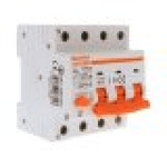 RCBO Interruttore Magnetotermico Differenziale Tipo AC Curva C 3P+N 4M 6000A 30mA C32A AC 400V IP20 IEC61009-1