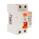 RCCB Interruttore Differenziale Puro Tipo AC 1P+N 2M 6000A 30mA 40A AC 230V IP20 IEC61008-1