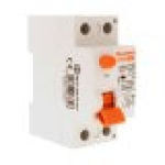 RCCB Interruttore Differenziale Puro Tipo AC 1P+N 2M 10000A 30mA 25A AC 230V IP20 IEC61008-1